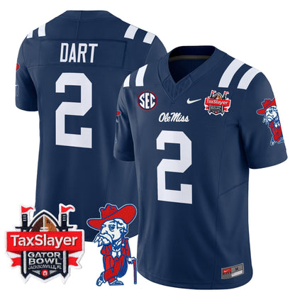 OMR 2025 Gator Bowl Patch Vapor Limited Jersey - All Stitched