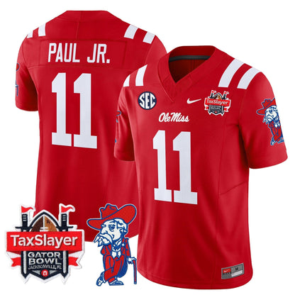 OMR 2025 Gator Bowl Patch Vapor Limited Jersey - All Stitched