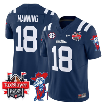 OMR 2025 Gator Bowl Patch Vapor Limited Jersey - All Stitched