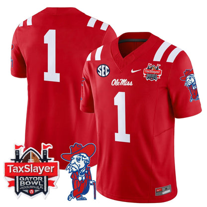 OMR 2025 Gator Bowl Patch Vapor Limited Jersey - All Stitched