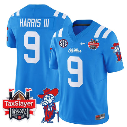 OMR 2025 Gator Bowl Patch Vapor Limited Jersey - All Stitched