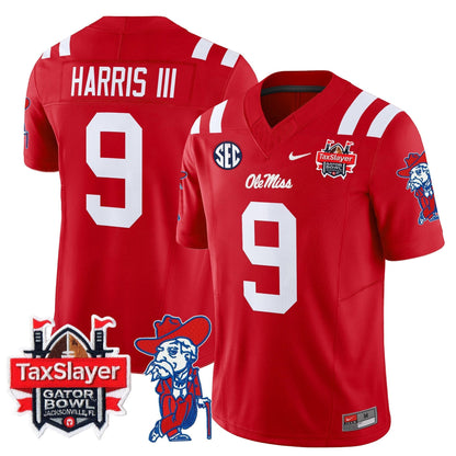 OMR 2025 Gator Bowl Patch Vapor Limited Jersey - All Stitched