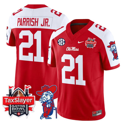 OMR 2025 Gator Bowl Patch Vapor Limited Jersey - All Stitched