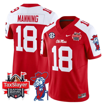 OMR 2025 Gator Bowl Patch Vapor Limited Jersey - All Stitched