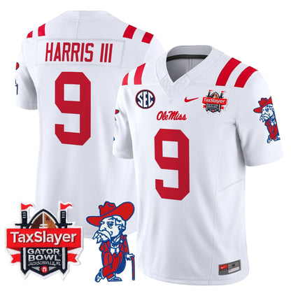 OMR 2025 Gator Bowl Patch Vapor Limited Jersey - All Stitched