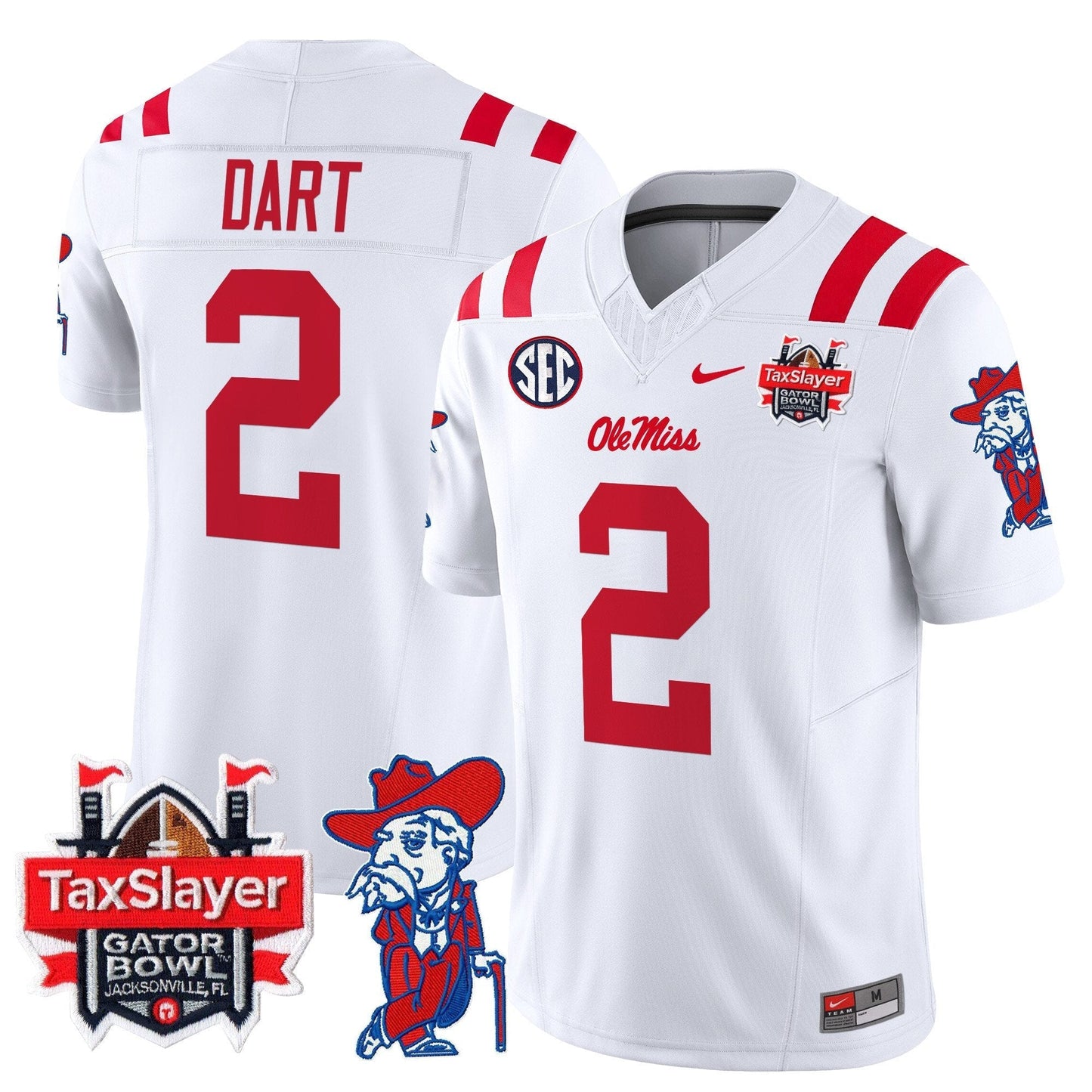 OMR 2025 Gator Bowl Patch Vapor Limited Jersey - All Stitched