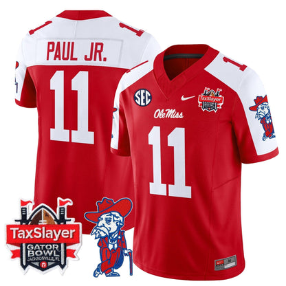 OMR 2025 Gator Bowl Patch Vapor Limited Jersey - All Stitched