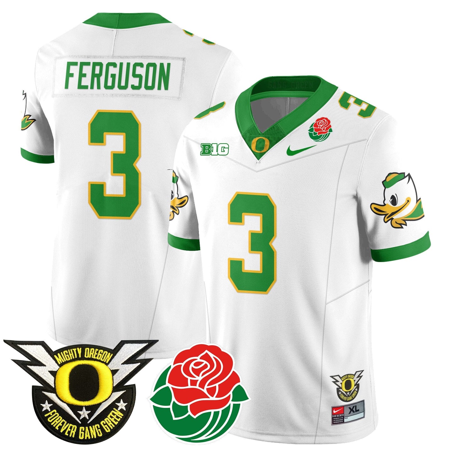 ORE 2024 Rose Bowl Jersey N1 - All Stitched