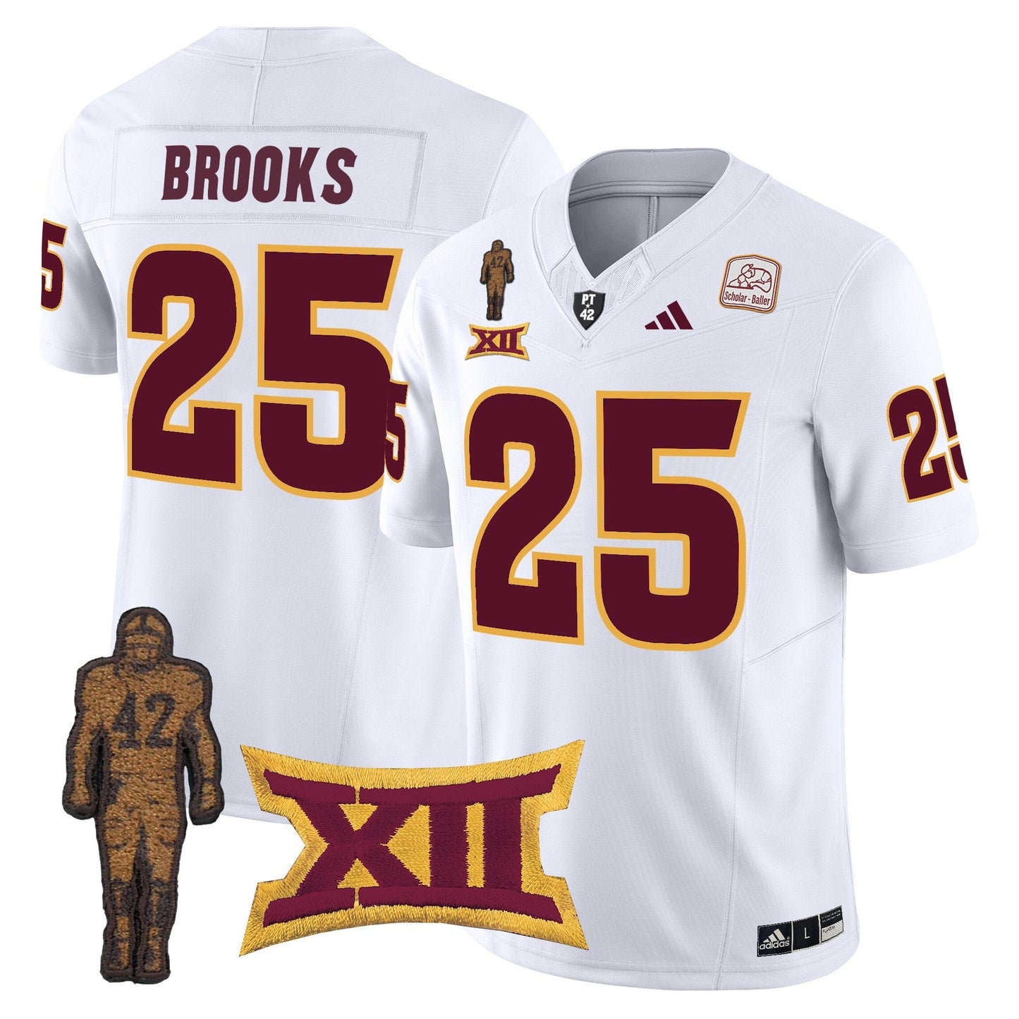 ASU Pat Tillman Honoring Patch Vapor Limited Jersey - All Stitched