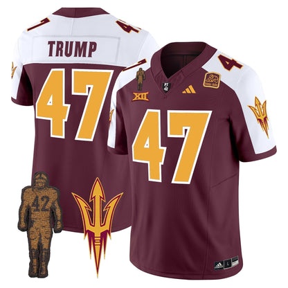 ASU Pat Tillman Honoring Patch Vapor Limited Jersey - All Stitched