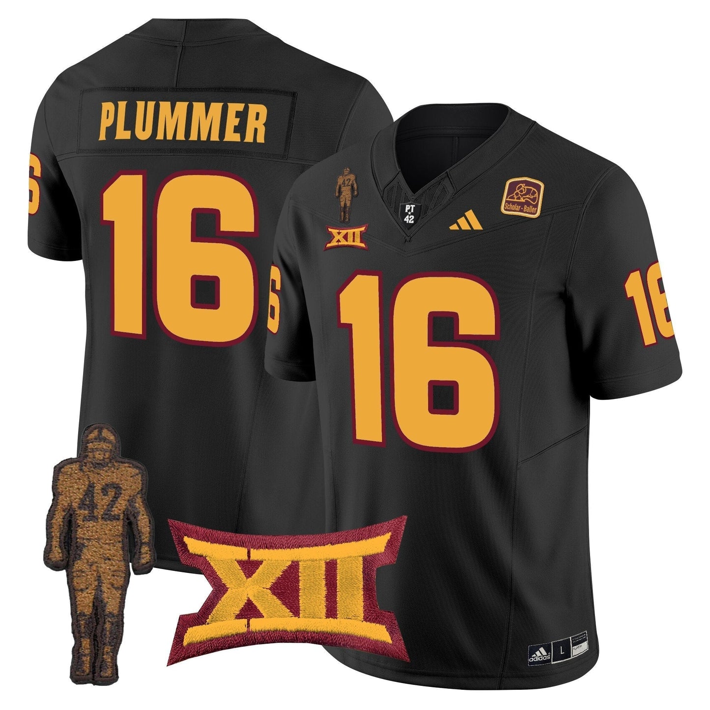 ASU Pat Tillman Honoring Patch Vapor Limited Jersey - All Stitched