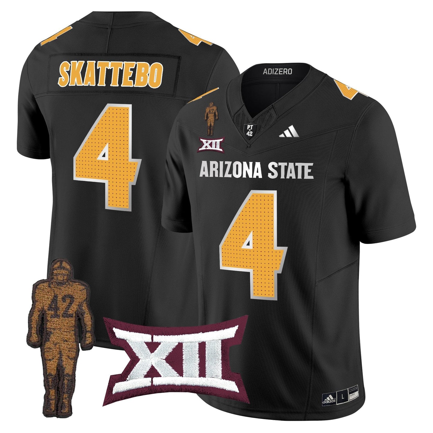 ASU 2025 Pat Tillman Honoring Patch Vapor Limited Jersey V2 - All Stitched