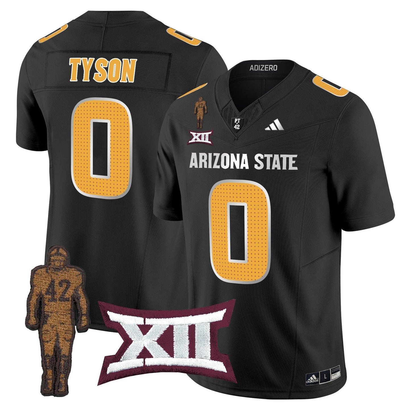 ASU 2025 Pat Tillman Honoring Patch Vapor Limited Jersey V2 - All Stitched