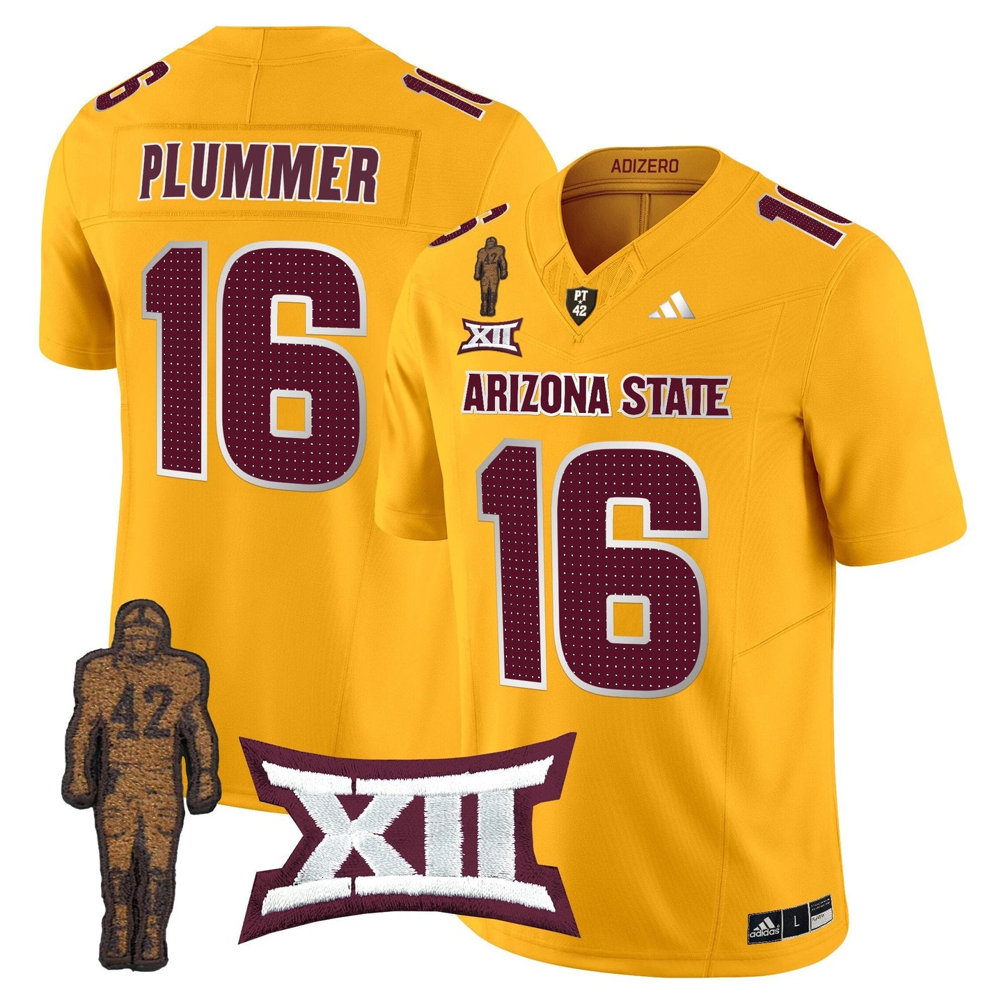 ASU 2025 Pat Tillman Honoring Patch Vapor Limited Jersey V2 - All Stitched