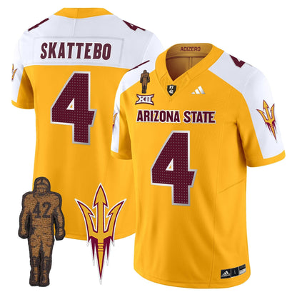 ASU 2025 Pat Tillman Honoring Patch Vapor Limited Jersey V2 - All Stitched