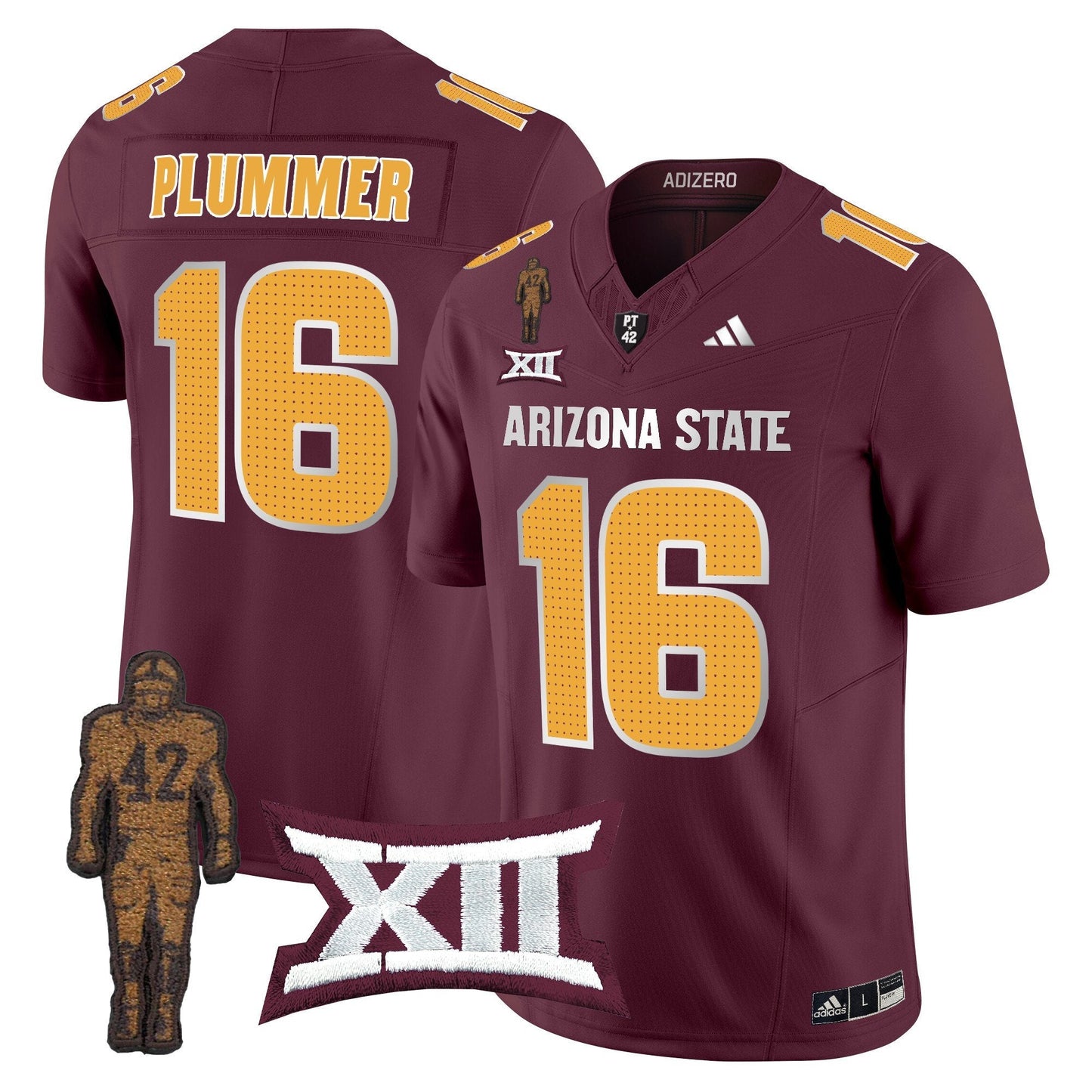 ASU 2025 Pat Tillman Honoring Patch Vapor Limited Jersey V2 - All Stitched