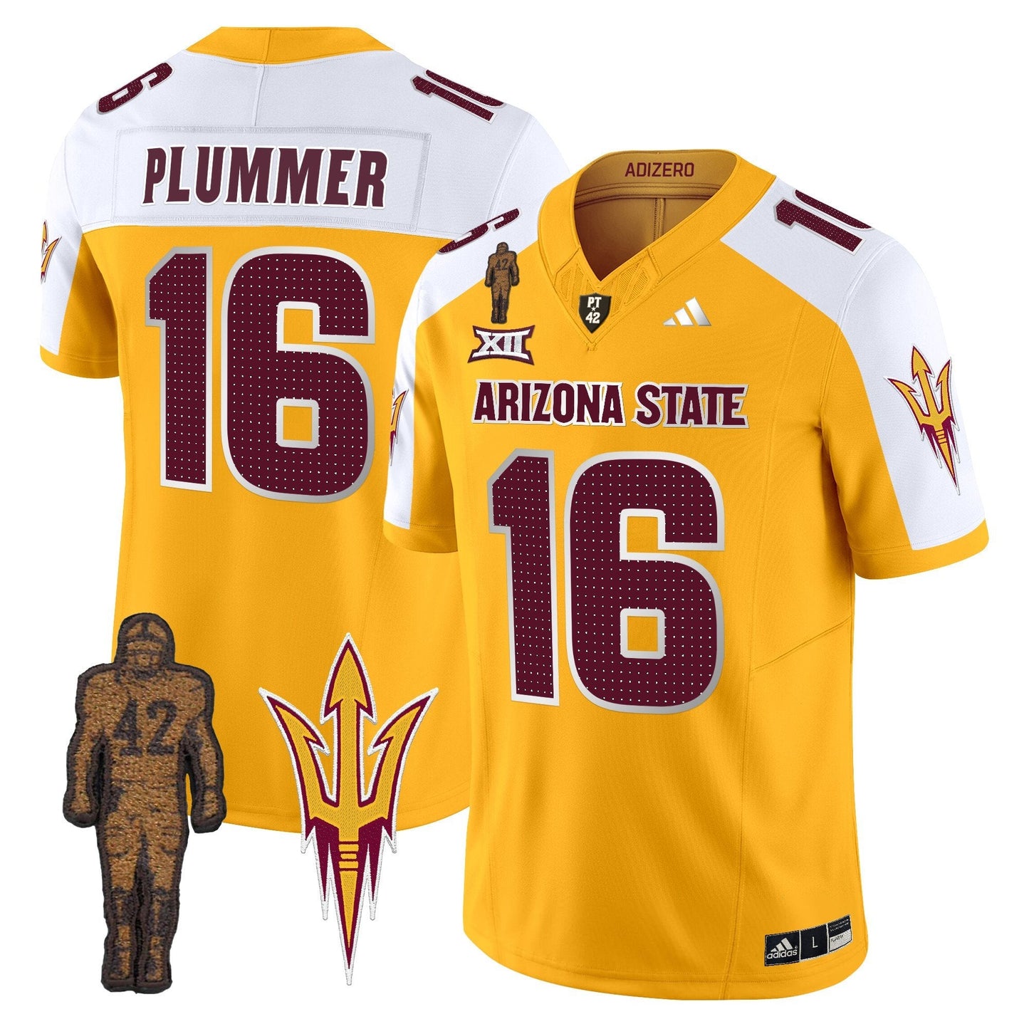 ASU 2025 Pat Tillman Honoring Patch Vapor Limited Jersey V2 - All Stitched