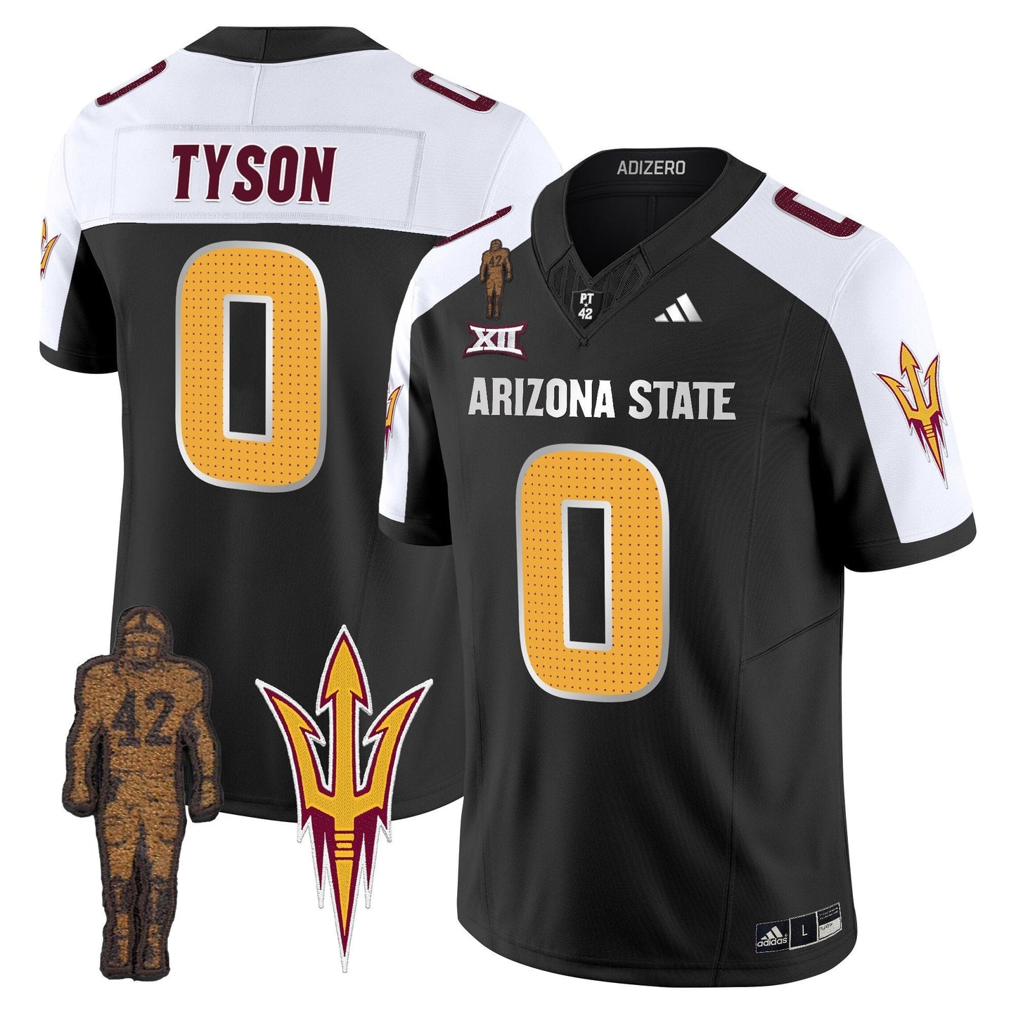 ASU 2025 Pat Tillman Honoring Patch Vapor Limited Jersey V2 - All Stitched