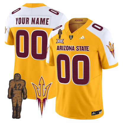 ASU 2025 Pat Tillman Honoring Patch Vapor Limited Custom Jersey V2 - All Stitched