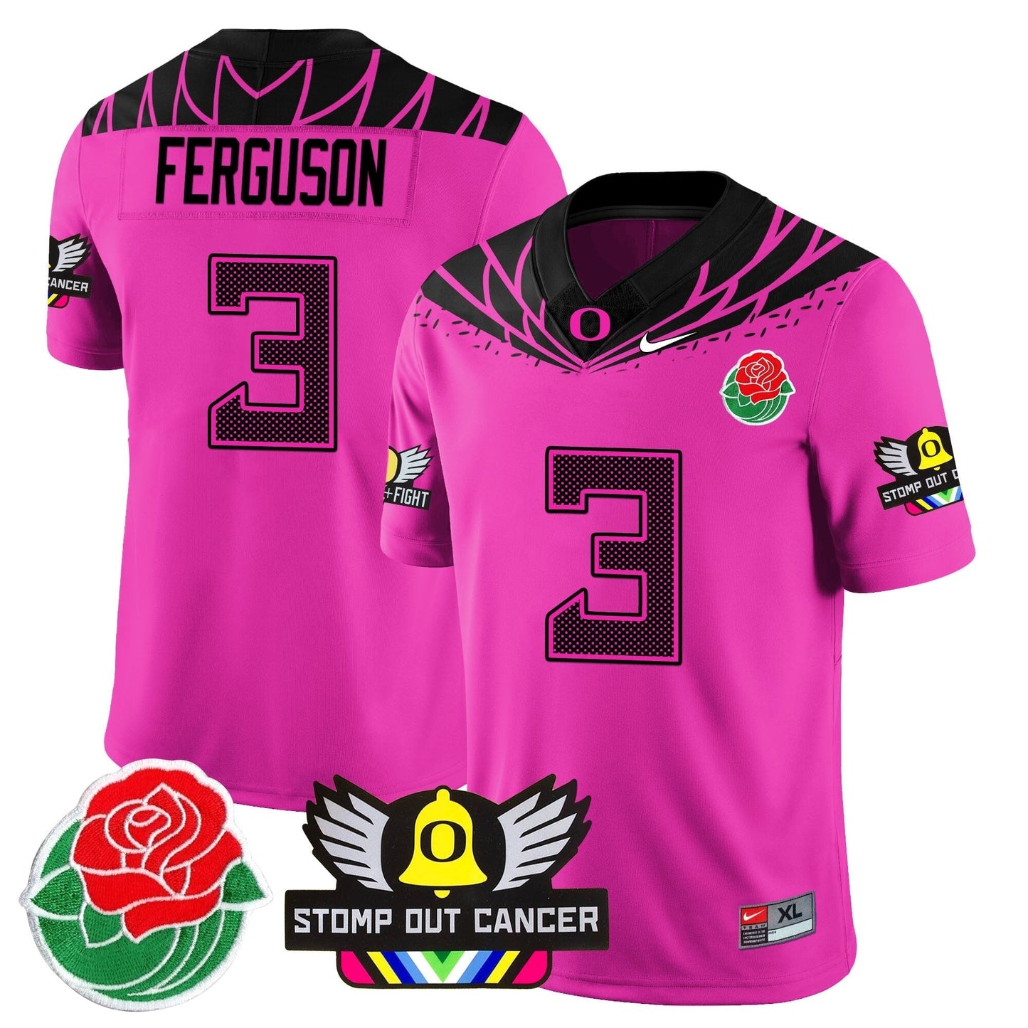 ORE 2024 Rose Bowl Jersey N1 - All Stitched