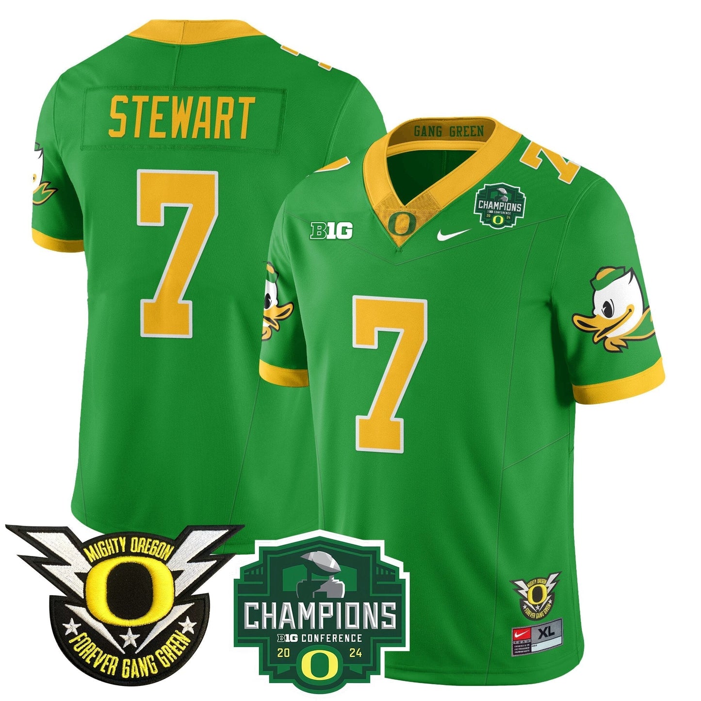 ORE 2024 Big Ten Champions Jersey - All Stitched