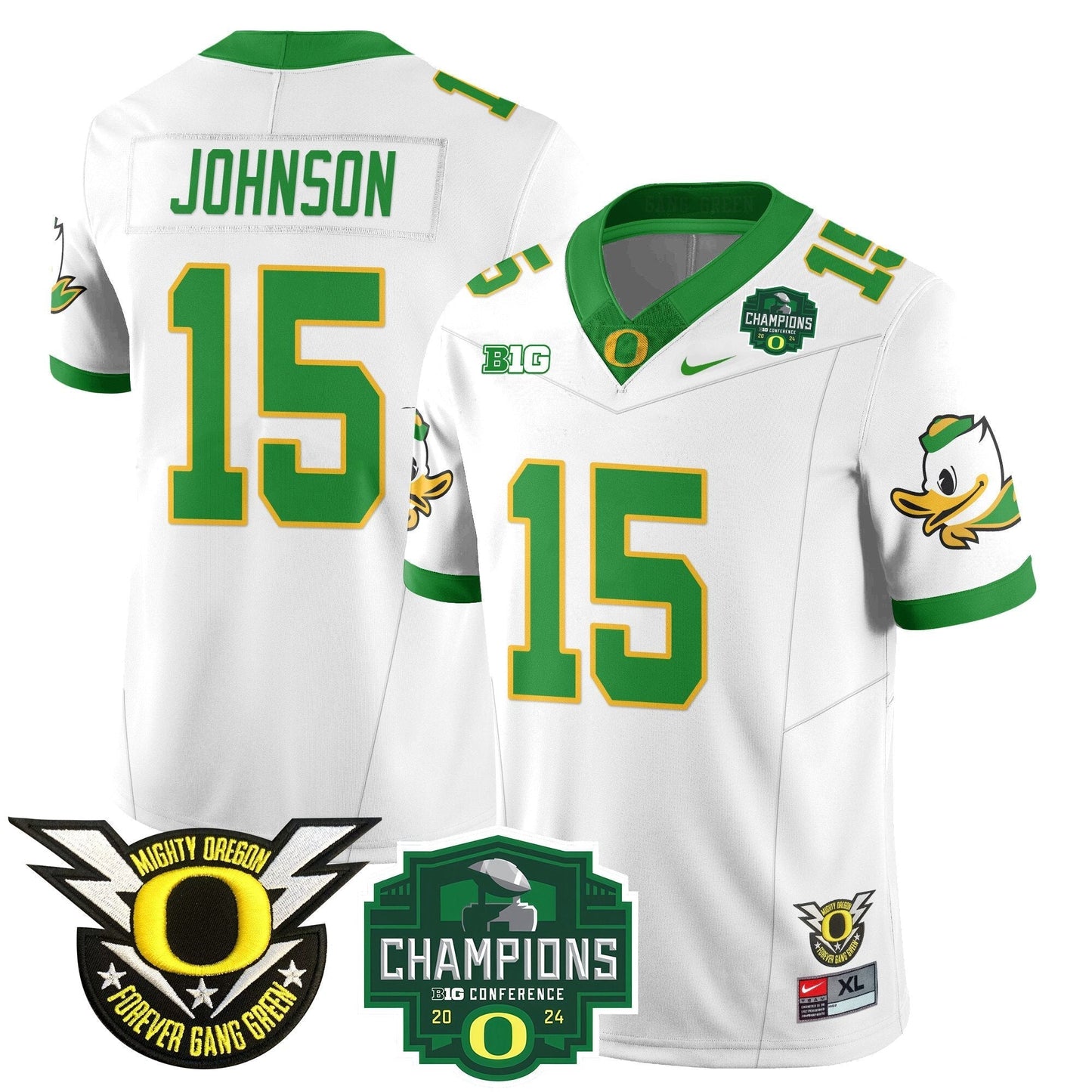 ORE 2024 Big Ten Champions Jersey - All Stitched