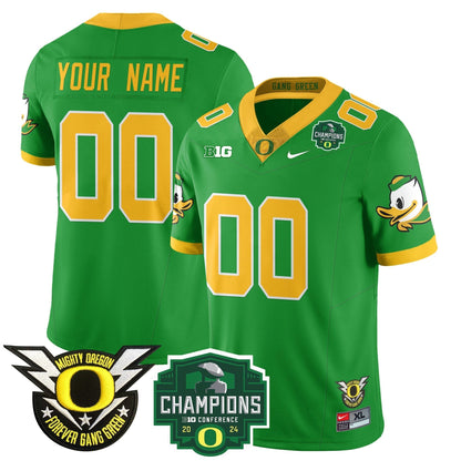 Custom Gender/Size ORE 2024 Big Ten Champions Jersey - All Stitched