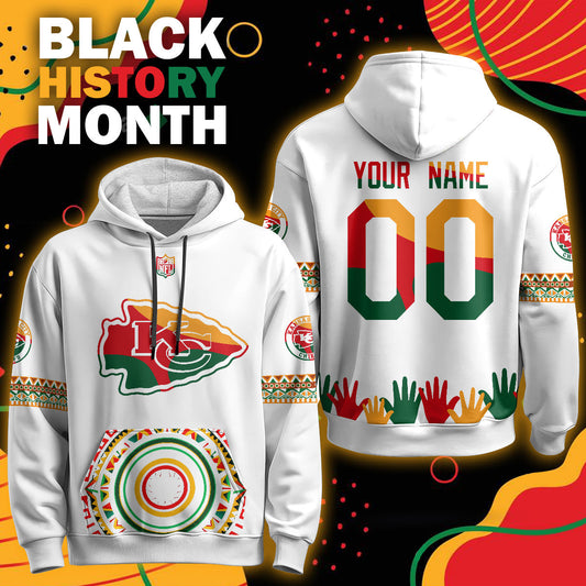 Custom KC Black History Month Limited Hoodie - Printed-NQD