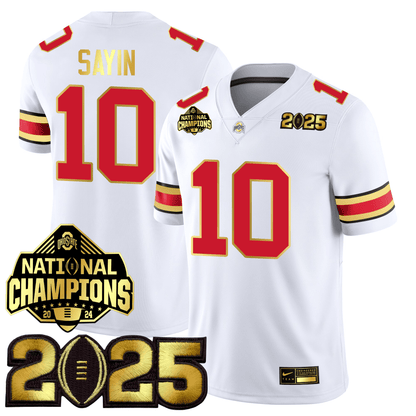 OSU Gold Edition Jersey - CFP Final + National Champions Patch