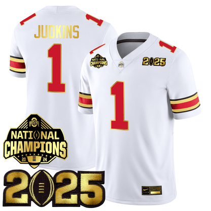 OSU Gold Edition Jersey - CFP Final + National Champions Patch