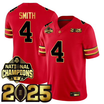 OSU Gold Edition Jersey - CFP Final + National Champions Patch