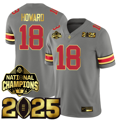 OSU Gold Edition Jersey - CFP Final + National Champions Patch