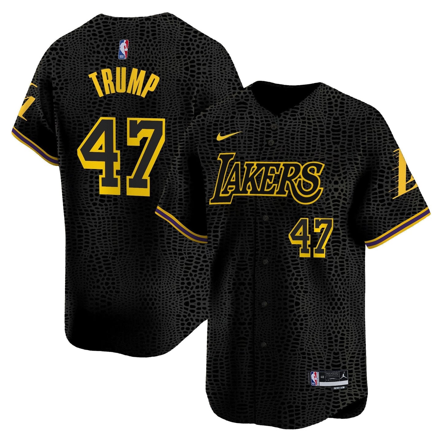 LAL Vapor Baseball Jersey - All Stitched