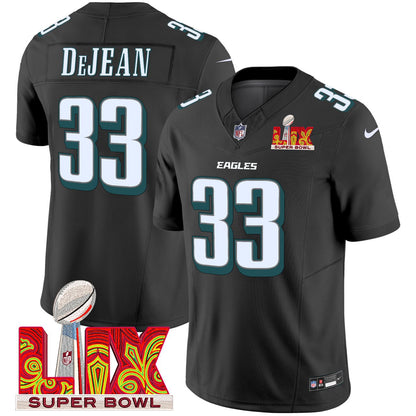 Cooper DeJean PHI Super Bowl LIX Jersey - Stitched-NQD