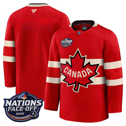 Canada 4 Nations Face-Off 2025 Premium Jersey - All Stitched
