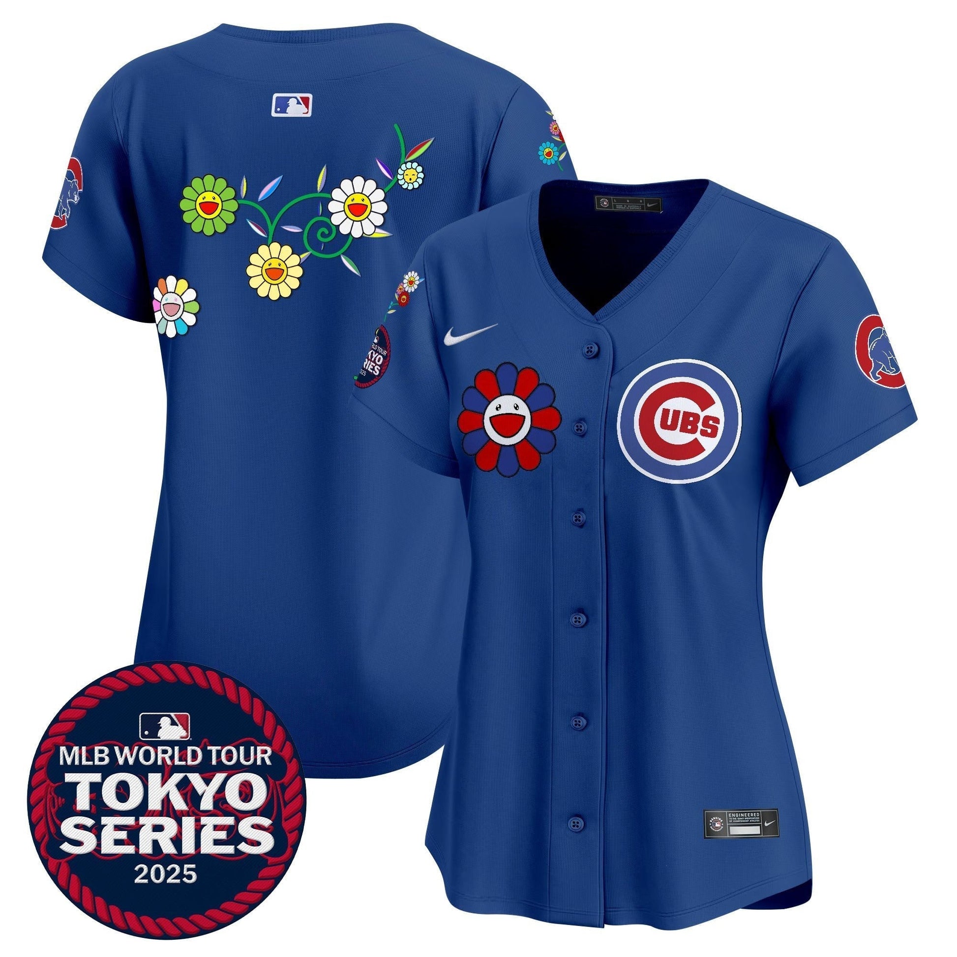 Women's Chicago Cubs Tokyo Series 2025 Vapor Premier Limited Jersey - All Stitched