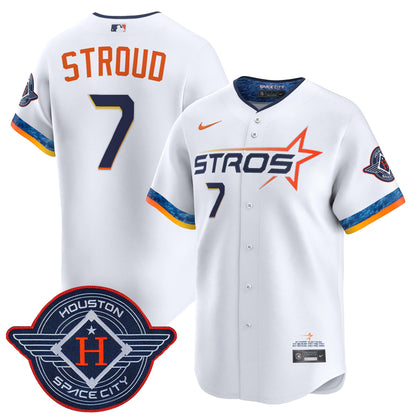 Men's Houston Astros 2025 City Connect Vapor Premier Limited Jersey - All Stitched