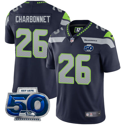 SEA 50th Season Vapor Limited Jersey - Stitched-NQD
