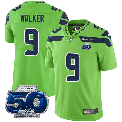 SEA 50th Season Vapor Limited Jersey - Stitched-NQD
