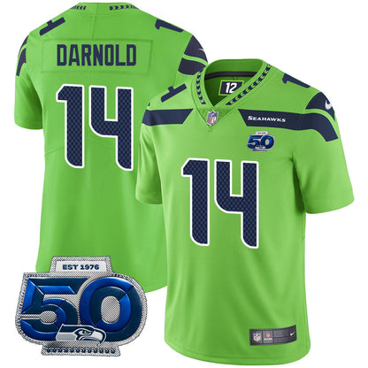 SEA 50th Season Vapor Limited Jersey - Stitched-NQD