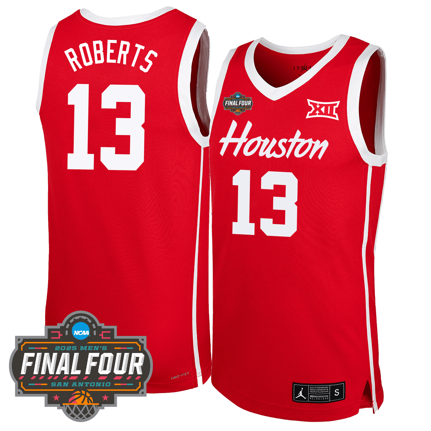 HOU Basketball 24/25 Jersey - Final Four Patch
