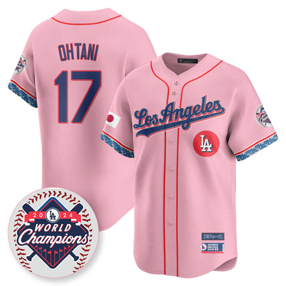 Men's Los Angeles Dodgers Japanese Heritage Night Jersey - All Stitched