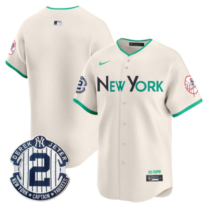 Men's New York Yankees City Connect Vapor Premier Limited Jersey - All Stitched