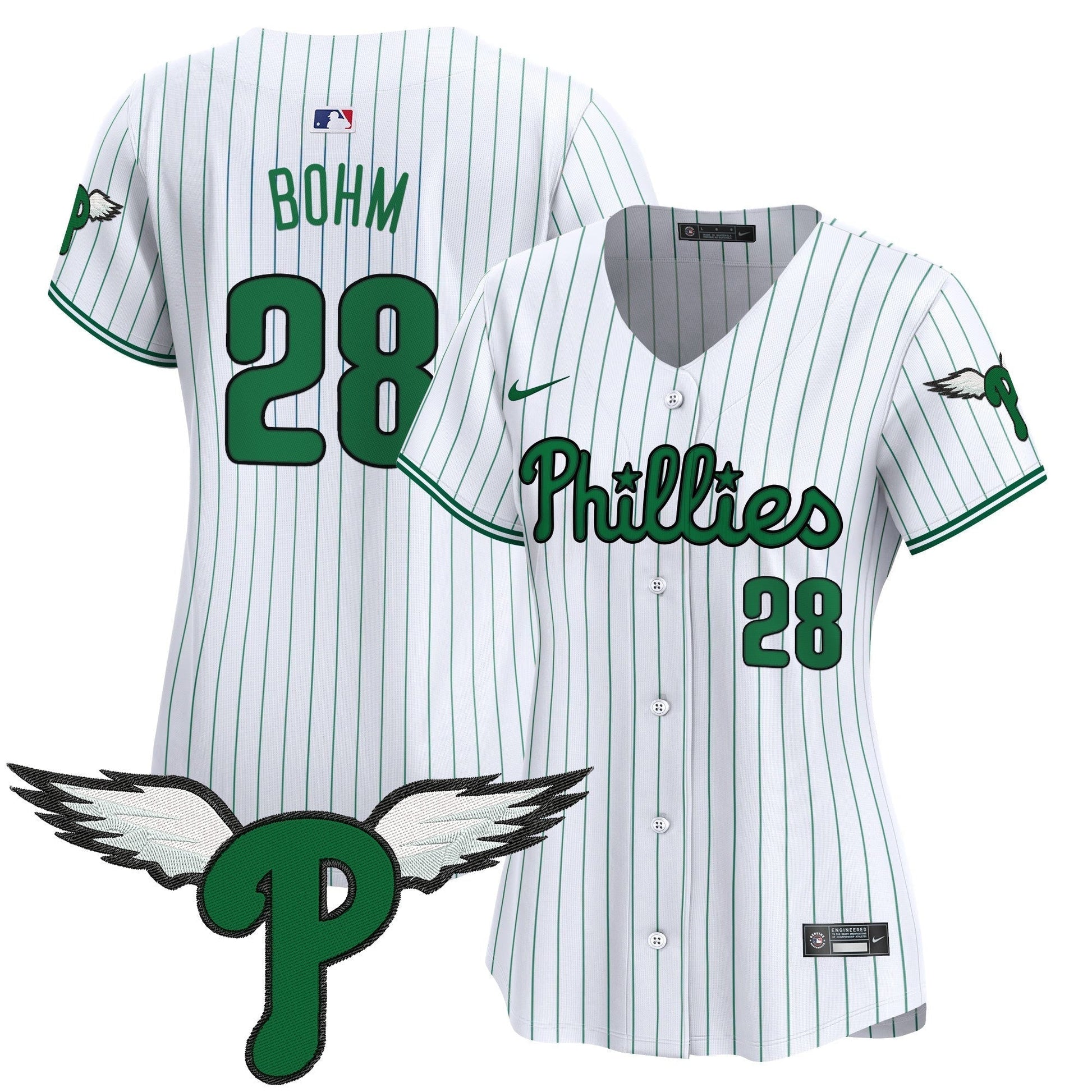Women's Philadelphia Phillies 2025 Vapor Premier Limited Jersey - All Stitched