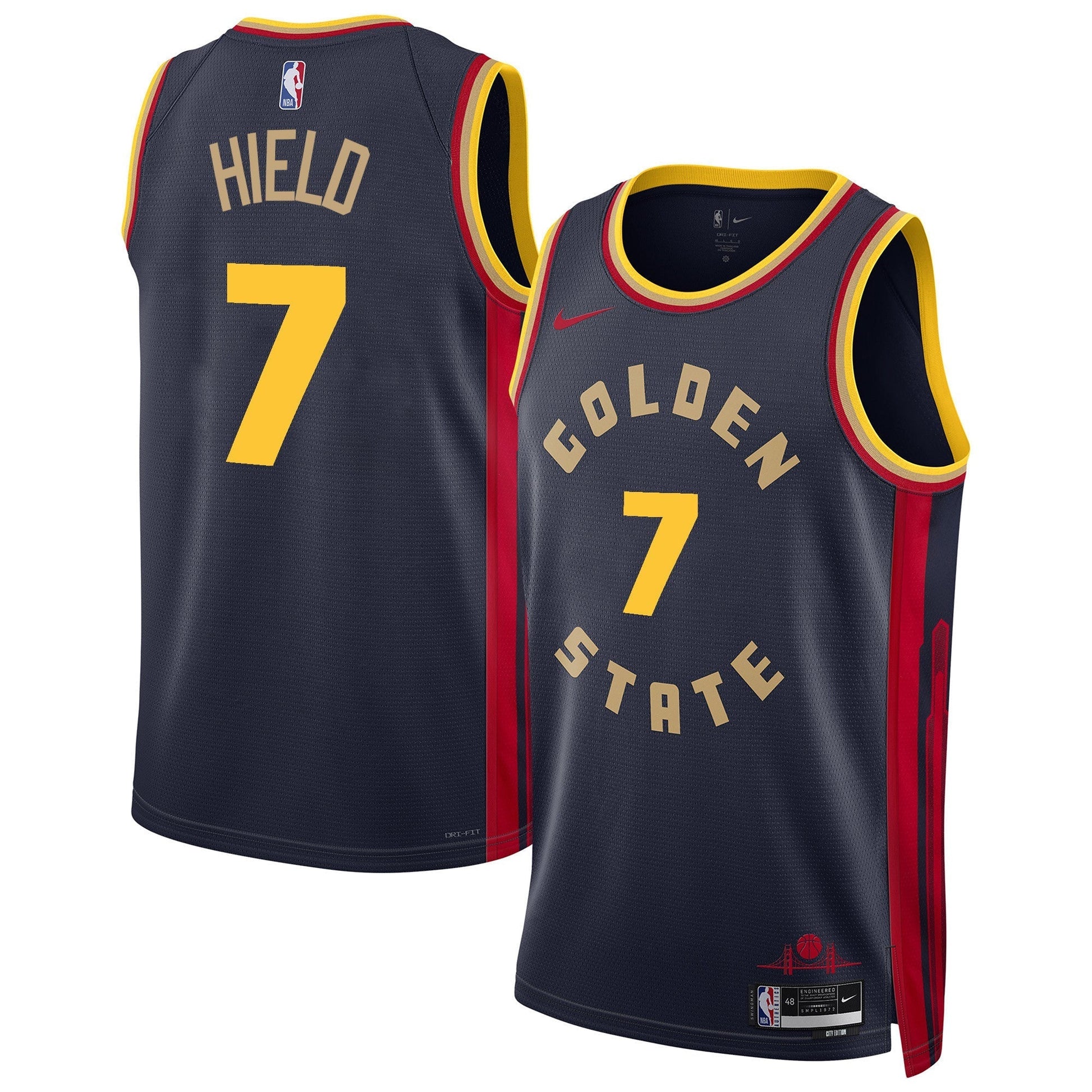 Men's Golden State Warriors 2025 Swingman Jersey - All Stitched