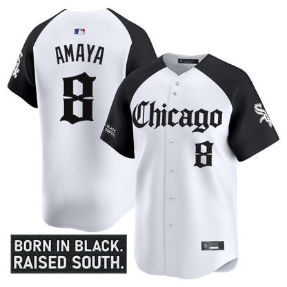 Men's Chicago White Sox 'Gothic South Side Edition' Vapor Premier Limited Jersey - All Stitched