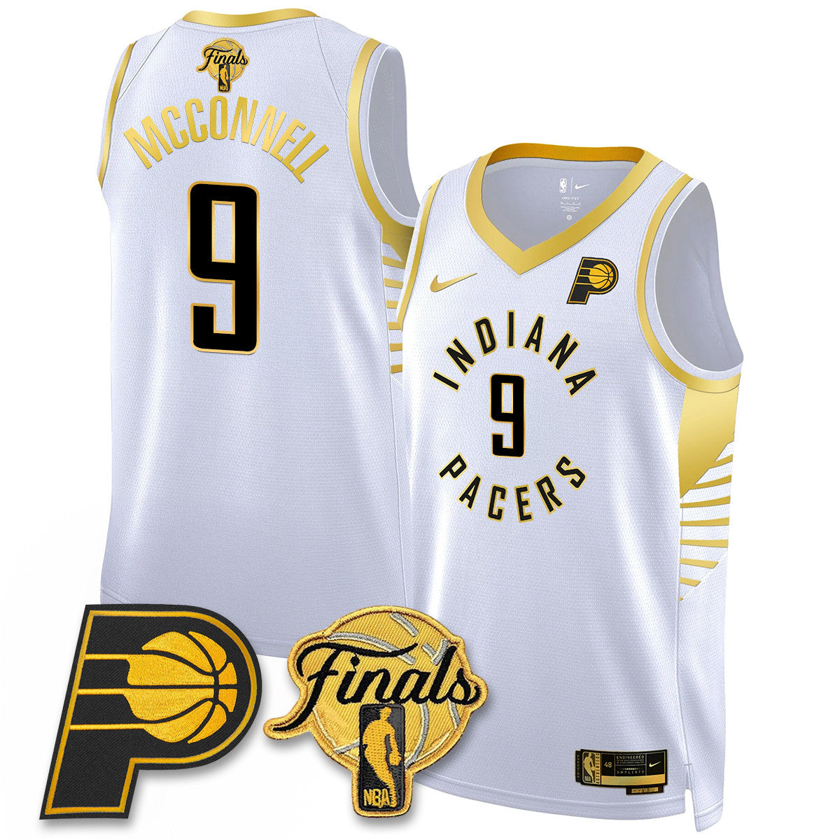 IND Swingman Jersey Final Patch - All Stitched