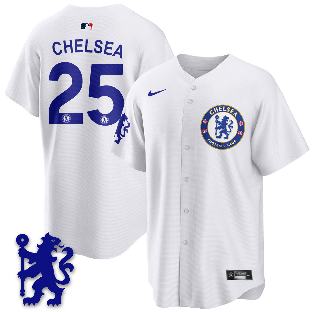 Men's Chelsea 2025 Soccer x Baseball Limited Jersey - All Stitched