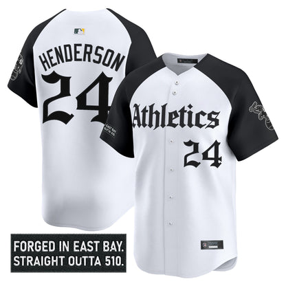 Men's Athletics 'Gothic East Bay Edition' Vapor Premier Limited Jersey - All Stitched