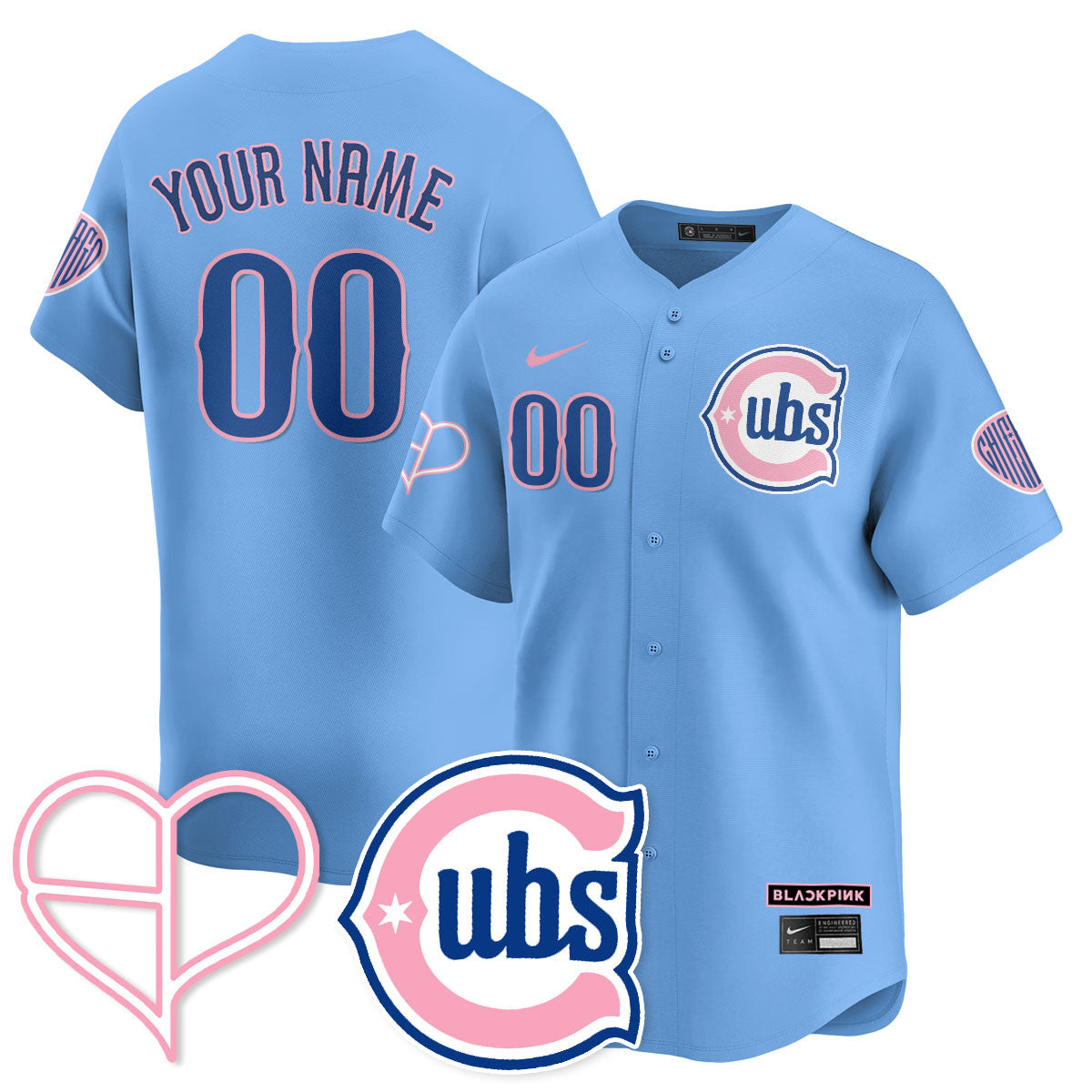 CHC BLΛƆKPIИK 2025 Limited Custom Jersey - All Stitched
